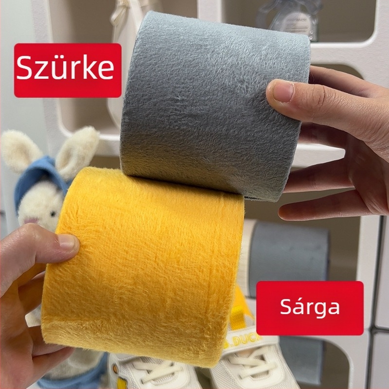 Cipőtalp fleece-sel H17 — teljesen párnázott, mesterséges gyapjú, melegen tart, uniszex, méretek 34–41, téli és őszi használatra