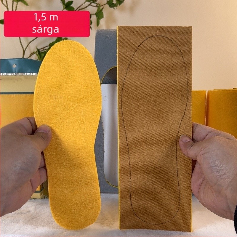 Cipőtalp fleece-sel H17 — teljesen párnázott, mesterséges gyapjú, melegen tart, uniszex, méretek 34–41, téli és őszi használatra
