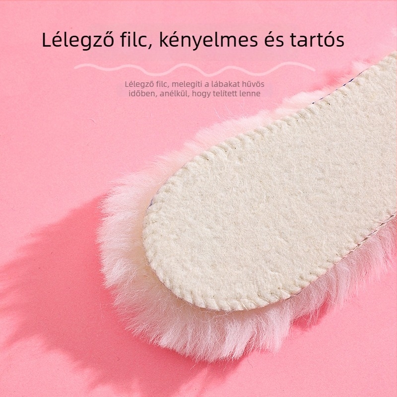 Gyerekeknek szóló juhbőr talpbetét, teljes talpbetét, meleg, Wool Insole 2 stílus, alkalmas sneakerre, bőr cipőre, csizmákra, hétköznapi és munkacipőre