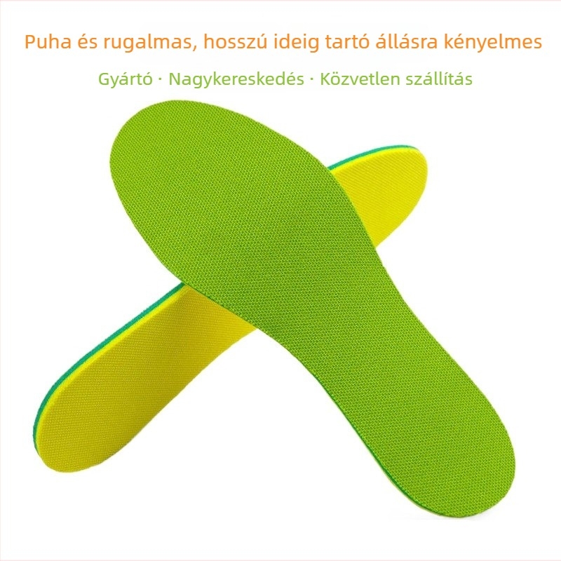 Huishijia sporttalpabetétek – MD anyag, 4 mm modell, teljes talp, memóriahab