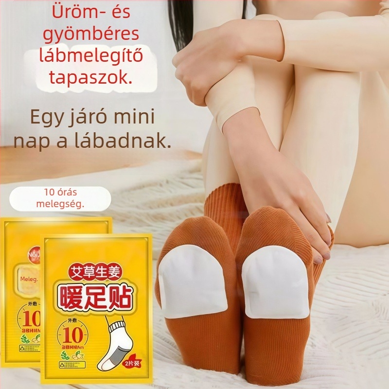 Artemisia vulgaris és Leonurus cardiaca melegítő tapasz, egyszer használatos, menstruációs kényelem – derék és has