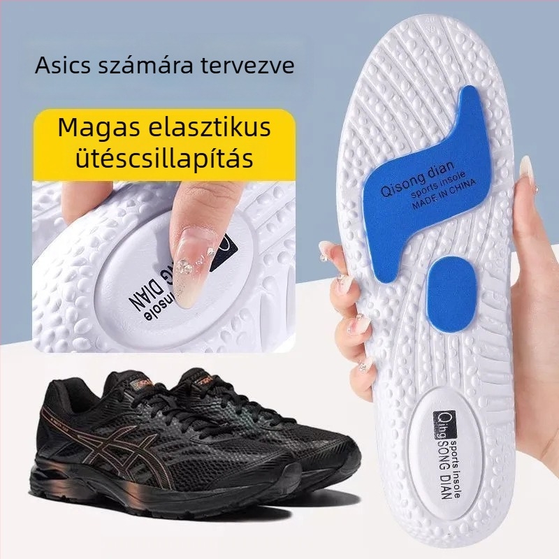 Sporttalp EVA-Sport – Anyag: EVA; Típus: teljes talpbetét; Alkalmas: sportcipő, bőr cipő, csizma, mindennapi és munkacipő; Uniszex