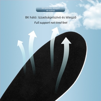 Ívelt támasztó ortopéd talpbetét, EVA magas rugalmasságú, ütéscsillapító, teljes hosszúságú korrekciós