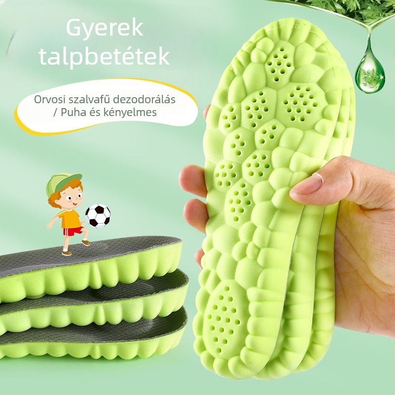 Gyerekeknek Popcorn 4D Cloud talpabetét - PU sporttalpbetét, teljes talpbetét, uniszex