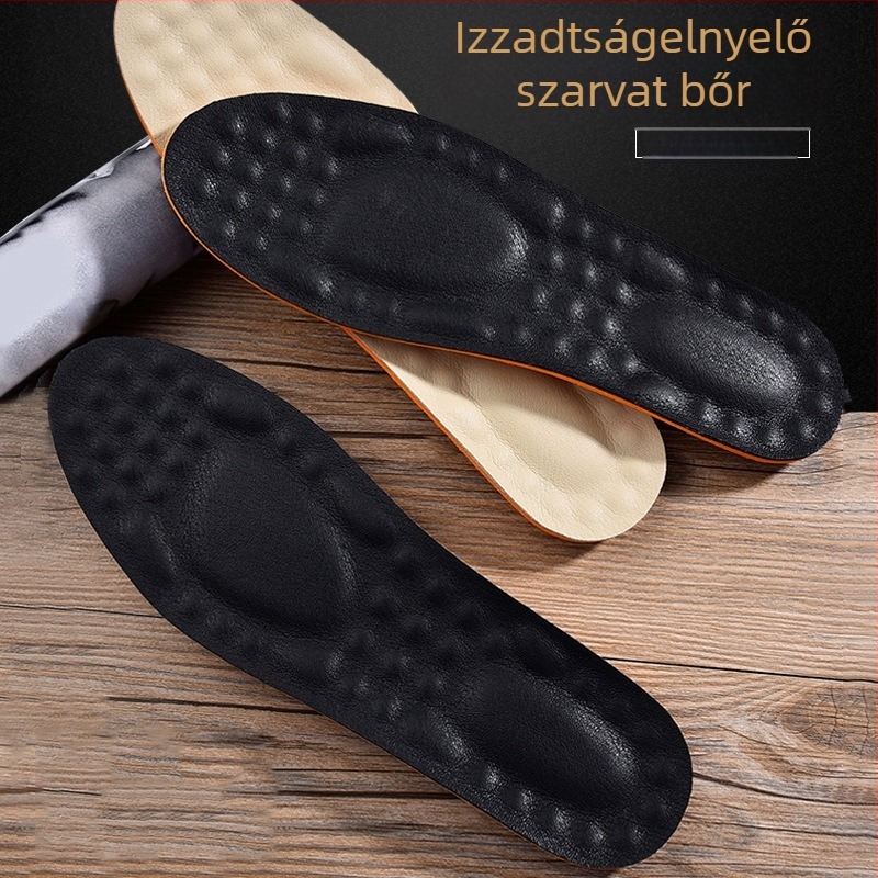 Tehénbőr talpbetét sportcipőkhöz, tehénbőr cipőkhöz, casual és munkacipőkhöz – dezodoráló, teljes talpbetét, modell MD