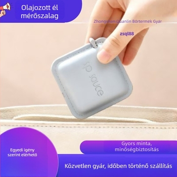 Bőr mérőszalag – hordozható modell 13525, 2 m mérési tartomány, csomagolás 250 darab, testreszabható