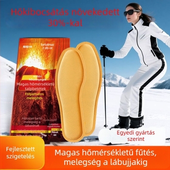 Önmelegítő talpbetét, nem szövött anyagból, teljes talpbetét, Uniszex, adult