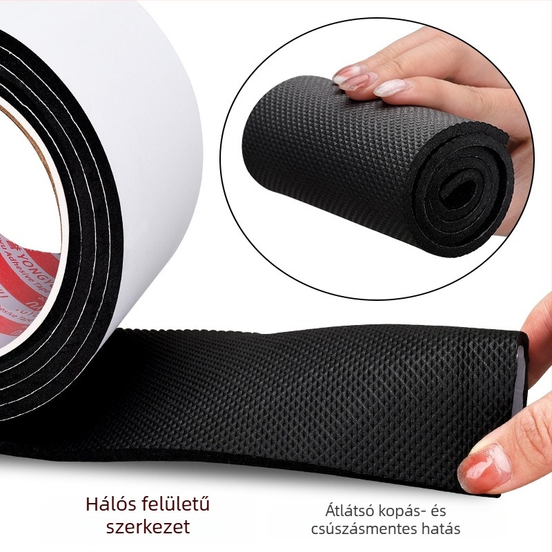 Domborított EVA talp önadhéziós anti-slip matricákkal, rolós kivitel, hossz 2 m, vastagság 4 mm, szélesség testreszabható.