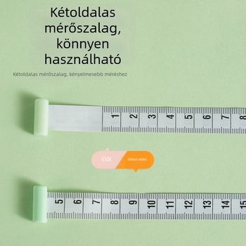 Macska karma alakú visszahúzható mérőszalag varráshoz, modell 3915, mérési tartomány 300, műanyag test, csomagolás 168 db