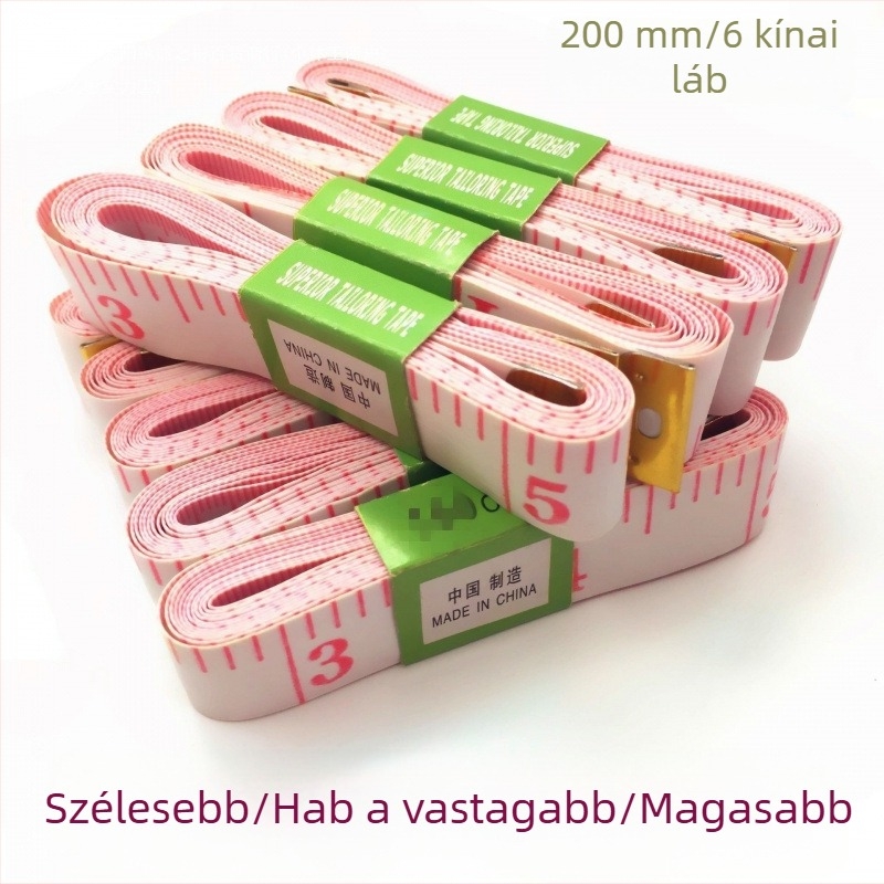 Műanyag mérőszalag - puha varrómérő a ruhák méréséhez, Termékszám 1007722740