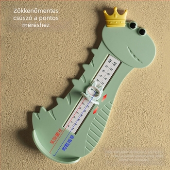 Baba- és gyermekláb mérőeszköz – láb hossz mérő, ABS műanyag, Modell 825, Stílus Cartoon Paradise