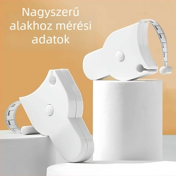 Professzionális körkörmérő mérővonalzó – hordozható eszköz kéz körmértékének, derék és csípő körméretének automatikus méréséhez