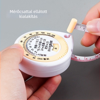 Derékmérő szalag, Pengyi Modell 01, zzq, műanyag, testzsírszázalék