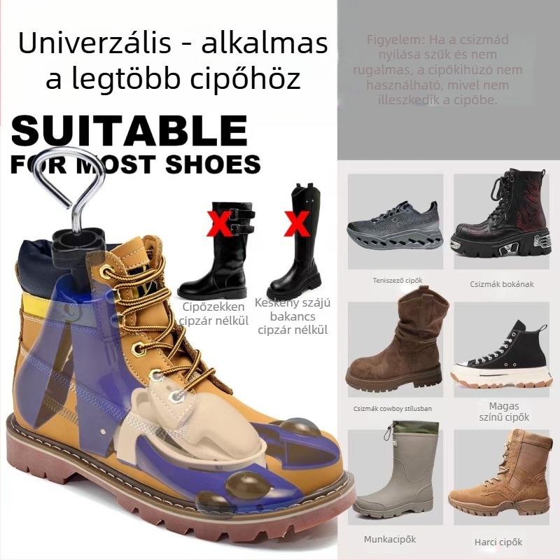 Állítható univerzális cipő-expander – sportcipők, bőrből készült bakancsok és mindennapi lábbelikhez