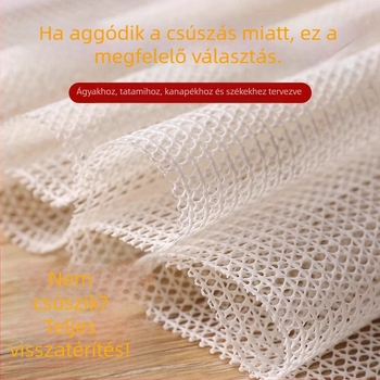 EVA habból készült csúszásgátló matrac - dombornyomott felülettel, négyzet alakú, mosható - Alkalmas ágyhoz, kanapéhoz, tatamira, padlóhoz