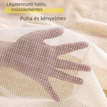 EVA habból készült csúszásgátló matrac - dombornyomott felülettel, négyzet alakú, mosható - Alkalmas ágyhoz, kanapéhoz, tatamira, padlóhoz