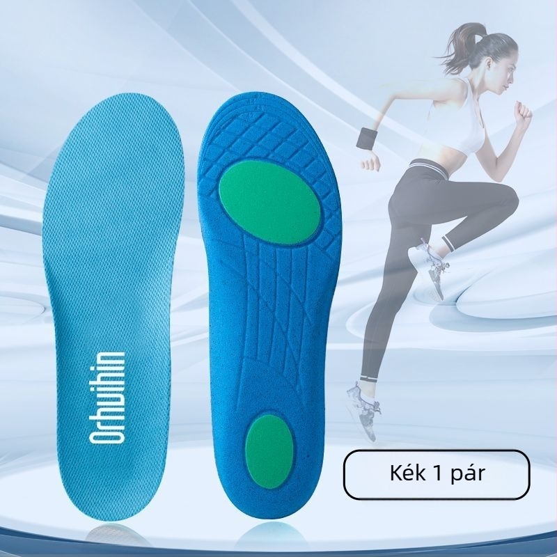 RUNWING XY03 Memóriahabos talpbetét futócipőkhöz, bőrcipőkhöz és casual cipőkhöz — izzadságfelszívó, ütéscsillapító, csúszásmentes, teljesen párnázott