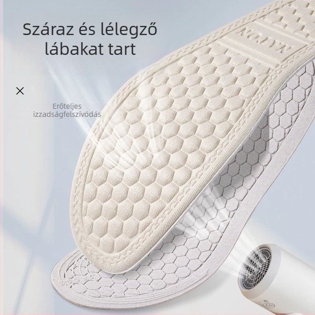 Uniszex dezodoráló talpbetét, izzadtságot felszívó, szagtalanító hatású, teljes talpbetét