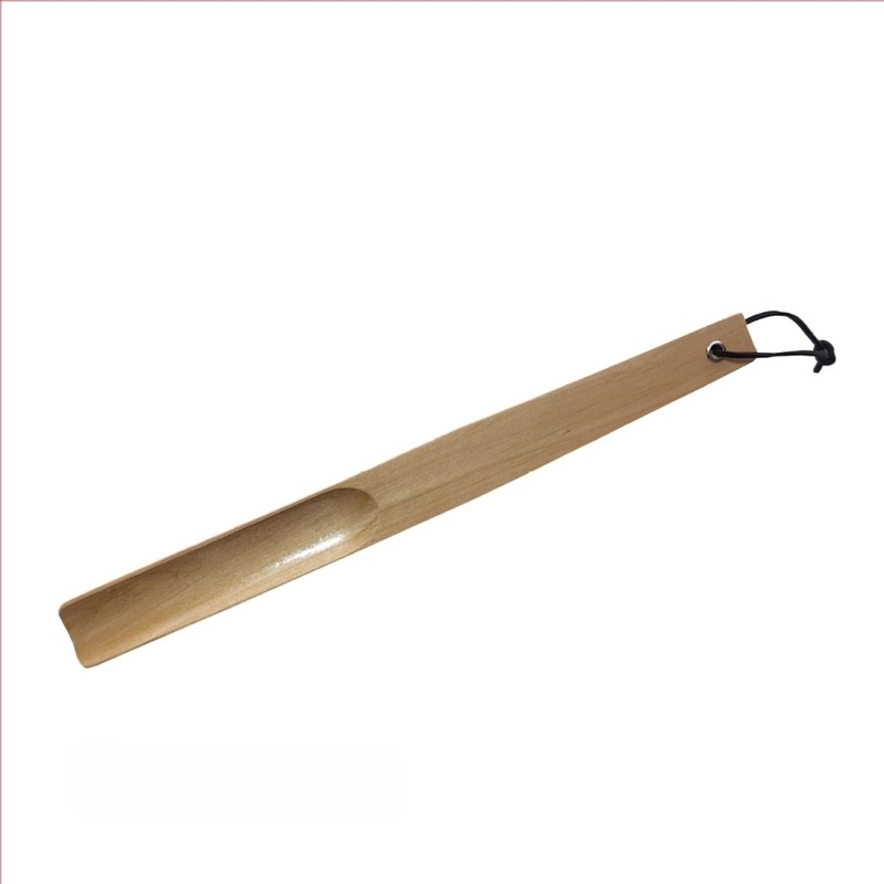 Fa cipőhúzó és ruhakefe hosszú nyéllel — Brand Trendy, Model Clothes brush and shoehorn