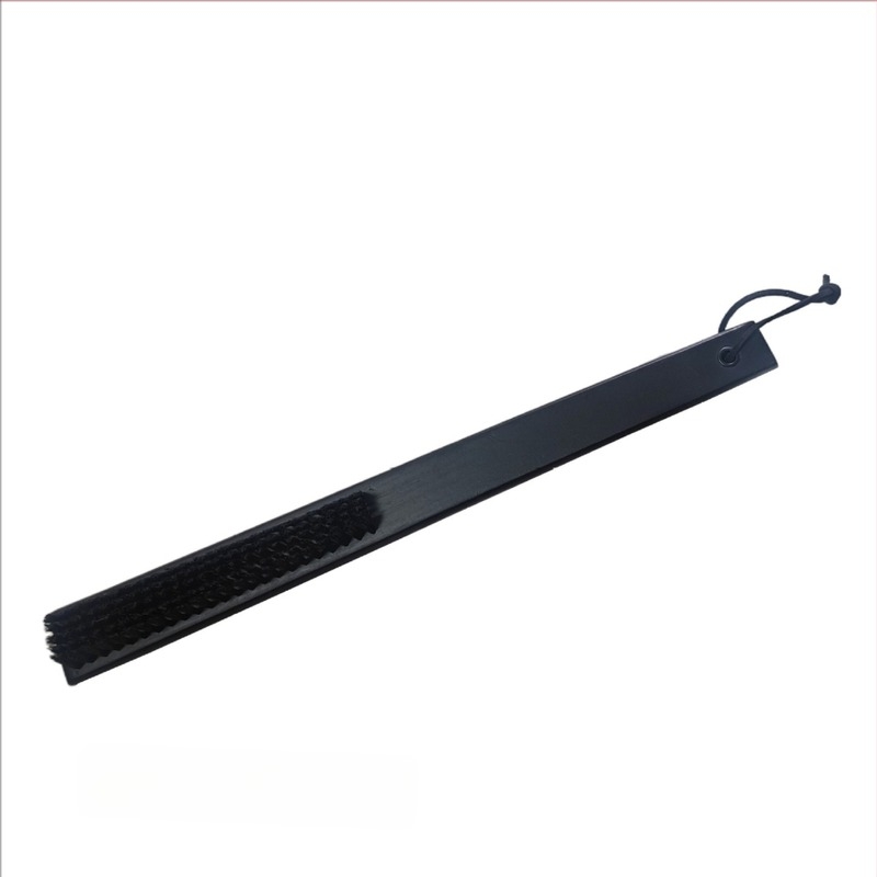 Fa cipőhúzó és ruhakefe hosszú nyéllel — Brand Trendy, Model Clothes brush and shoehorn