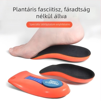 Félív pados ortopéd talpbetét cipőkhöz a sarokfájdalom enyhítésére, boltozat támogatására és ütéscsillapításra