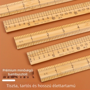 Bambusz szabó vonalzó ruhaméréshez, háztartási használatra; Modell 985; Márka: Más; Testreszabás nélkül