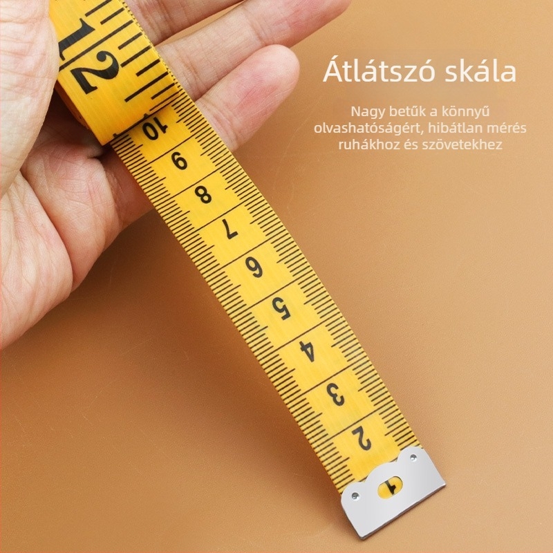 PU mérőszalag - szabó mérőeszköz, 300 cm mérési tartomány, modell 202108121713, felhatalmazott magánmárka Xing Wei Qiang