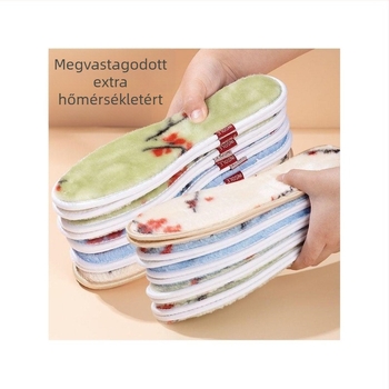 Női csillapító talpbetét teljes talpú, textile cipőkhöz, tavaszra