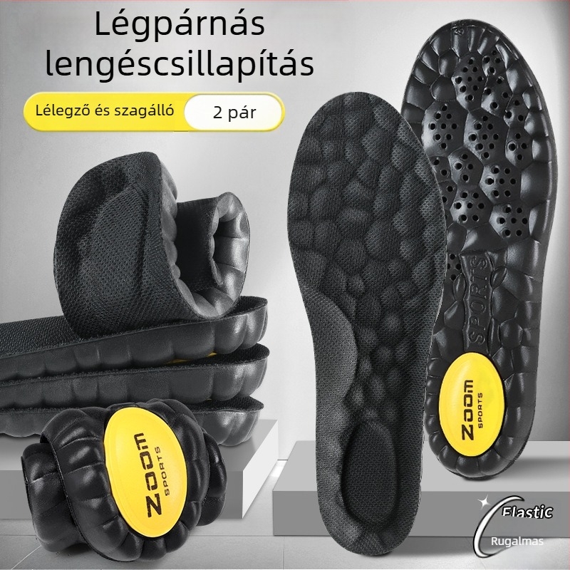 5D álló talpbetét nőknek és férfiaknak, ultra puha, anti-fatigue, izzadságfelszívó és szagtalan