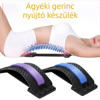 Deréktáji masszírozó és háti korrigáló, lumbális traction – Akupunktúra modell; Anyag: PP; Teherbírás: 150 kg; Márka: Beili