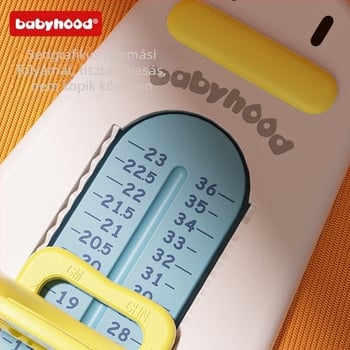 Gyermek lábméret mérőeszköz — ABS műanyag, 6 hónaptól 7 évesig, Century Baby márka