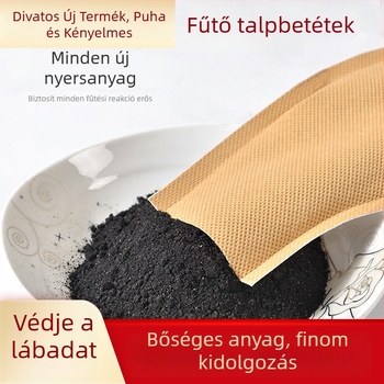 Önálló fűtésű talpbetét – vastag, USB-tápellátású, egyszer használatos lábmelegítő, uniszex, minden cipőhöz illeszkedik, magáncímke elérhető
