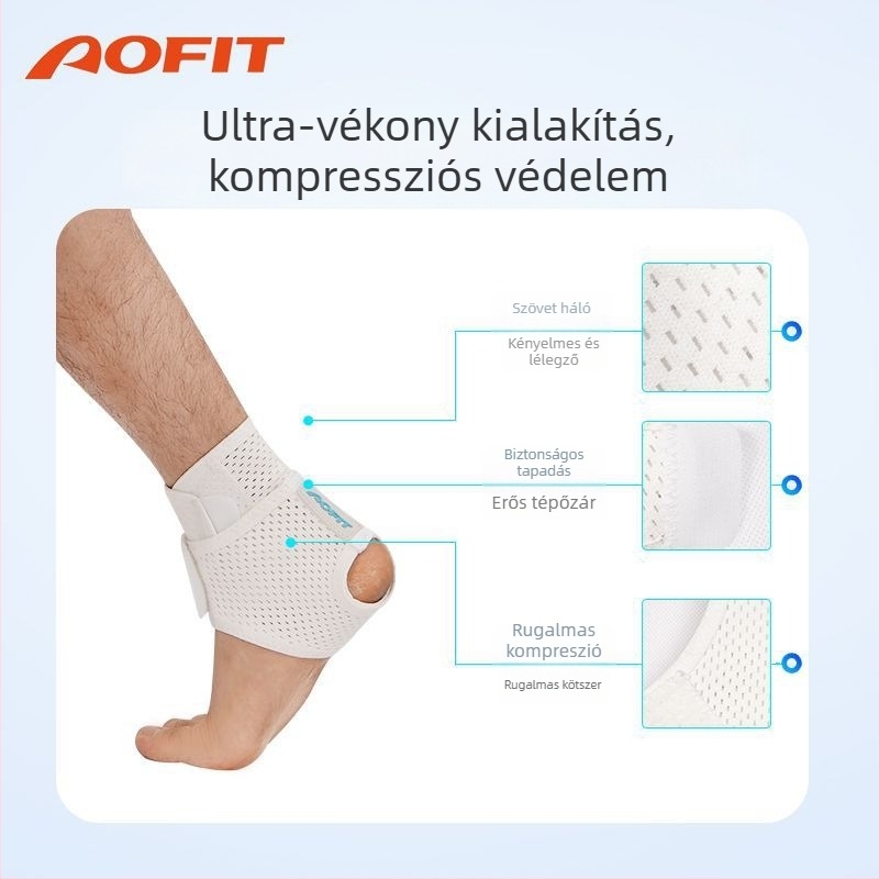 Kosárlabda bokavédő mandzsetta — könnyű, lélegző, gumi-poliészter anyag, felnőtteknek