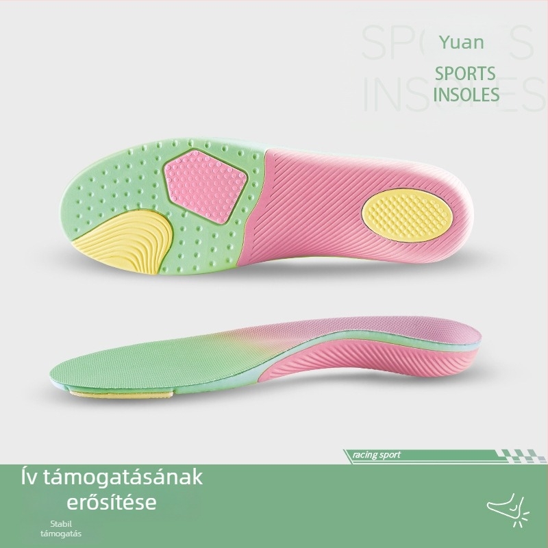 EVA talpbetét, modell 01, teljesen párnázott, ívtámasz, izzadságot elnyelő, légáteresztő, szagtalanító