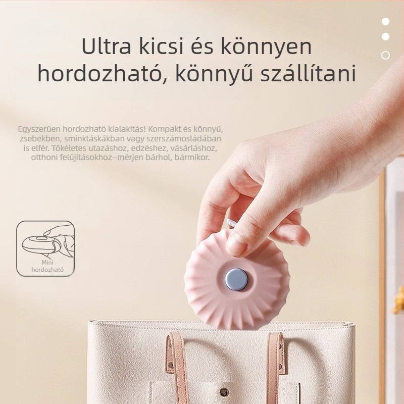 2 m hosszú puha mérőszalag – mini, többszörös funkció, magas pontosság, műanyagból, otthoni használatra