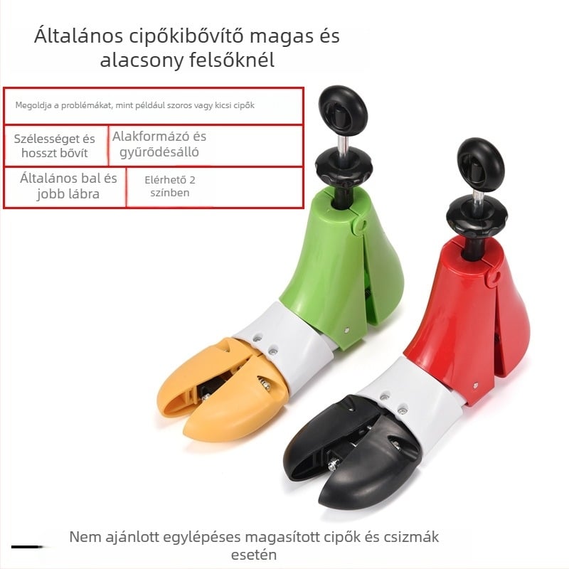 Átalakító cipő kinyitó állítható felső résszel magas/alacsony lábbelikhez — alkalmas sportcipőkhöz, bőrcipőkhöz, papucsokhoz, hétköznapi, meleg, vászon cipőkhöz, munkacipőkhöz — Alak Stílus, egész évben