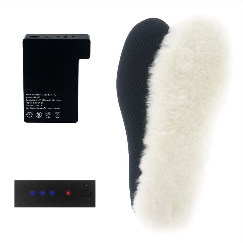 USB‑tápellátású fűtő talpbetét papucsokhoz, uniszex, hálós felső rész, EVA talp, otthoni használat
