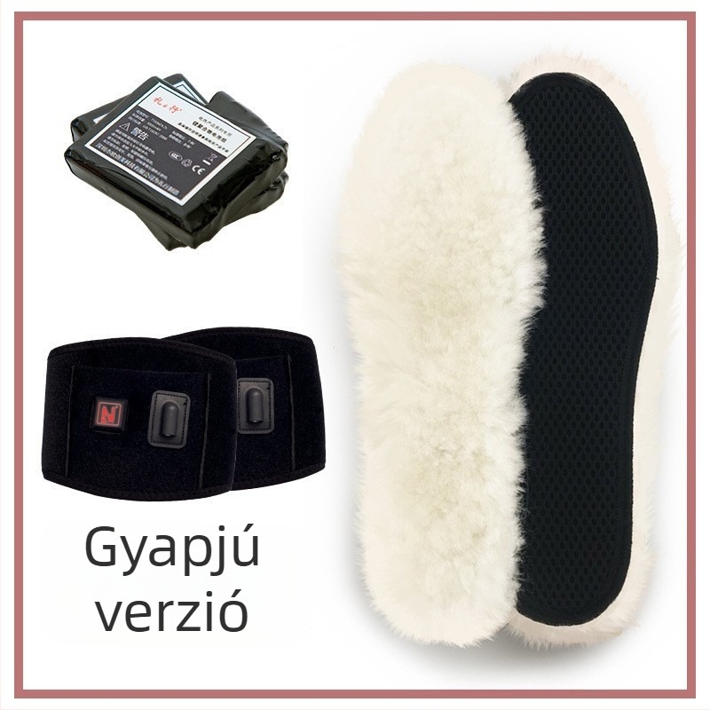 USB‑tápellátású fűtő talpbetét papucsokhoz, uniszex, hálós felső rész, EVA talp, otthoni használat