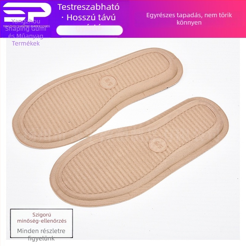 Női mindennapi lapos cipő gumitalppal és TPR talppal, testreszabható modell