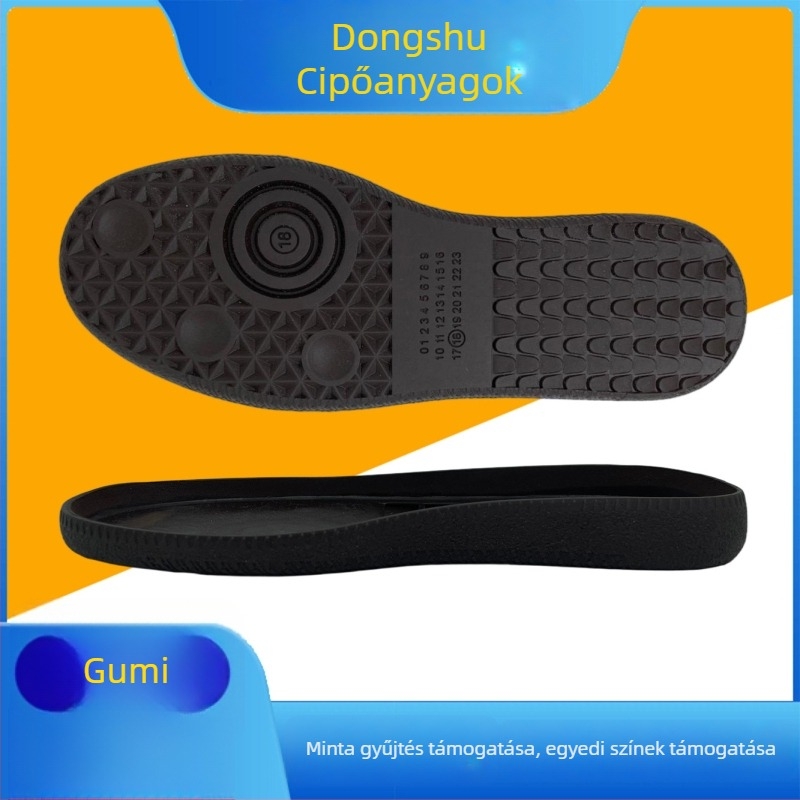 Gumi talpanyag női casual szandálokhoz és mindennapi lábbelikhez, modell 9241, anyag: gumi, gyártási ciklus 7–10 nap, próbaciklus 7 nap