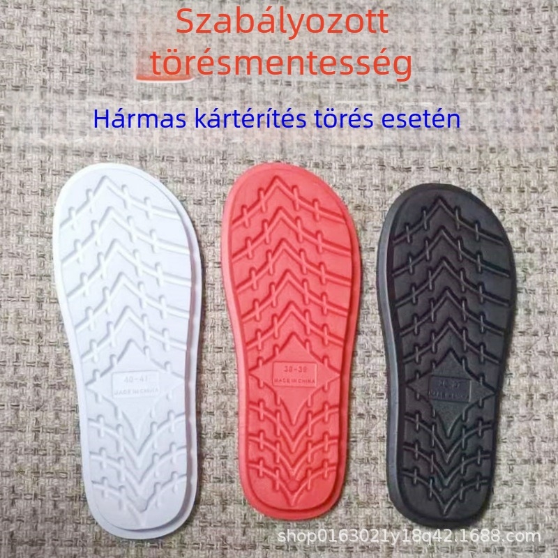 Su Tianlong kézzel készített papucs EVA talppal, kerek orrú, pamutanyagú