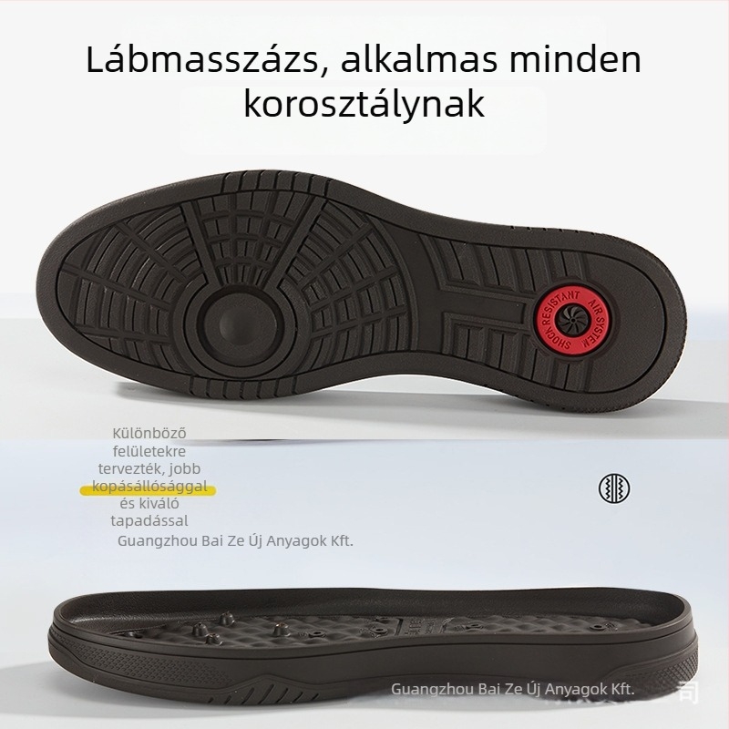 Gumi talpbetét négy évszakos használatra, masszázs, csúszásmentes és vastag talppal