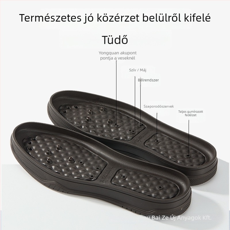 Gumi talpbetét négy évszakos használatra, masszázs, csúszásmentes és vastag talppal