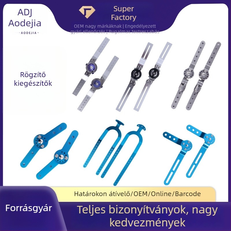 Odga Alumíniumötvözetű térdízületi ortopédiai fixátor kiegészítő – Testreszabás elérhető, 3 hónap garancia, támasz-kiegészítők