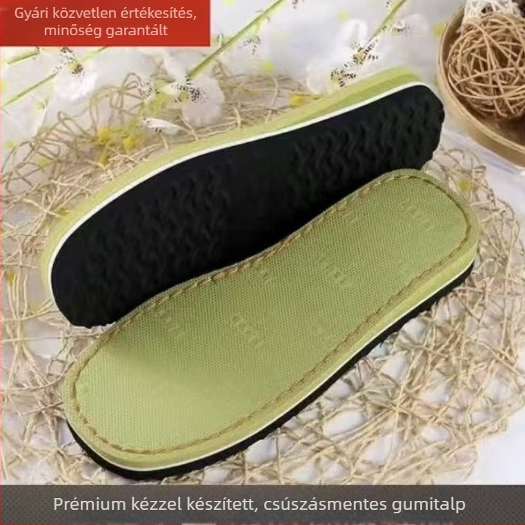 Kötött papucs talp, gumi anyag, téli használatra, termékkód fKEWQcnC, modell: egyéb, testreszabás elérhető