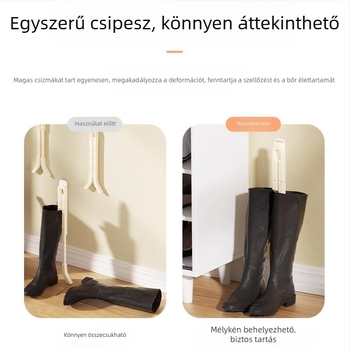 Állítható csizma tartó – univerzális csizma-támogatás, ráncmentes védelem, deformáció elleni védelem, csizma tárolás