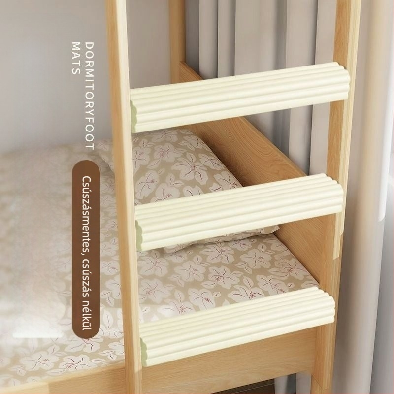 Kollégiumi lépcsőtalpbetét, kör alakú, egyszínű mintázat, száraz tisztítás, modern minimalist stílus