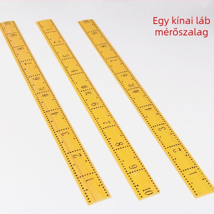 Műanyag mérővonalzó varrónak – DIY szerszám varráshoz