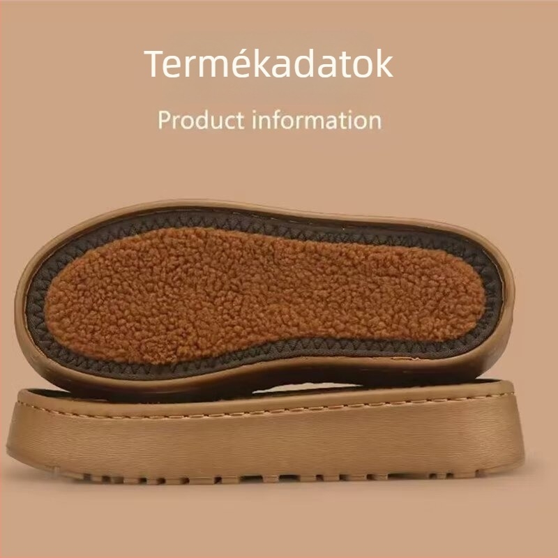 Hócsizma talp - DIY kézzel szőtt puha papucs talp, EVA anyag, puha érzés, téli/tavaszi/őszi szezonokra