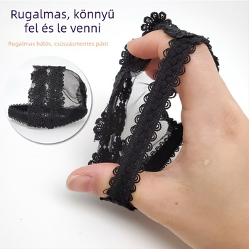 Magas sarkú anti-esés védőfedelem elasztikus fűzőkkel textile cipőkhöz (tavasz) — Modell: Other, Fűzőhossza: 1